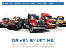 Tablet Screenshot of navistar.com