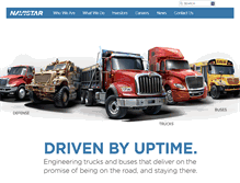 Tablet Screenshot of china.navistar.com